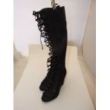 Designer Kendall Kylie Emma Ghillie Ladies Boots Size 8 ( new from shop closure )