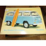 Repro Metal Sign Bay Window VW Camper Westfalina 16 x 12 inches