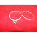 2 silver bangles 16 grams