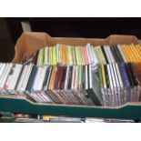 2 Boxes Assorted CDs mainly classical & odd dvds