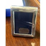 Small Rectangular Hallmarked Silver Photo Frame