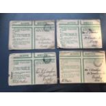 4 WW2 Active Service Envelopes all stamped Valletta Malta