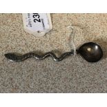 Indian Silver Spice Spoon