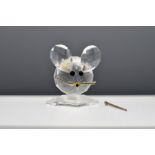 Swarovski crystal animals to incl ladybird (7604), square dog, turtle/tortoise and large mouse (