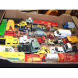 Box Vintage Diecast Trucks etc ( Matchbox etc )