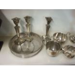 Assorted Plated ware