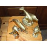 Brass Dolphins