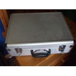 Alloy Storage Case with foam inset 18 x 13 inches 6 deep