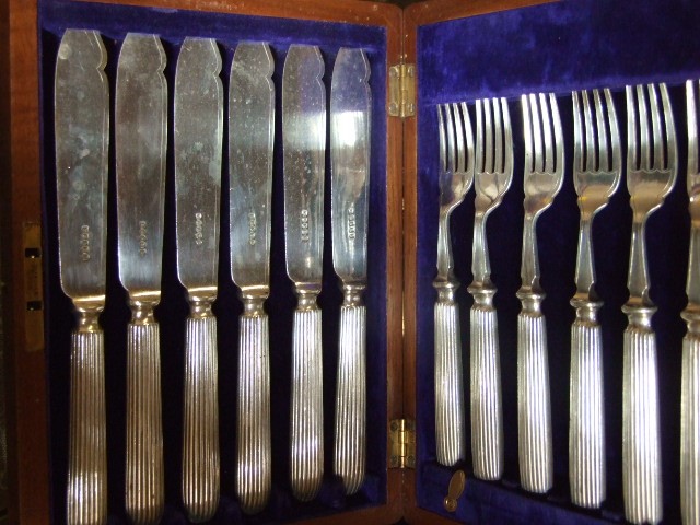 Box Plated Cutlery etc - Image 2 of 3