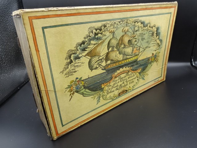 A very rare oversized matchbox measuring 30 x 19 x 7cm, with a hand coloured cover possible made - Image 5 of 8