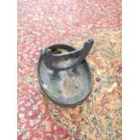 Antique cast iron boot scraper