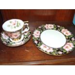 3 Trios , Royal Albert Provincial Flowers , Queen Anne Silver Jubilee & Sandringham China