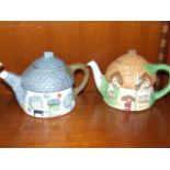 10 Cottage Teapots including 3 Christopher Wren