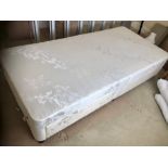 Staples single drawered Divan Base ( NO MATRESS ) & 2 pine head boards