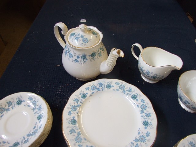 Colclough Braganza Tea Set for 6 ( no chips or apparent damage ) - Image 3 of 6