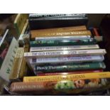 Box of Books mainly Gardening & Britain