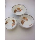 Johnson Bros Bowls 11 of & Spode Eternity Gold 5 cups & 6 saucers