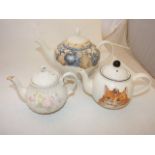 Arthur Wood Cat Teapot , Sadler Teapot & Churchill Teapot