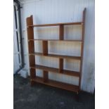 Shelving Unit ( not freestanding ) 6ft tall 49 1/2 inches wide