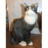 Resin Cat 15 inches tall ( a/f)