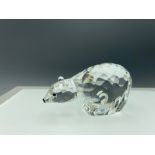 Swarovski Crystal Polar Bear (013747), boxed