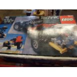 Technic Lego & Box plastic tractors & Buses