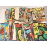 LARGE COLLECTION OF VINTAGE COMICS FROM THE 1970'S TO INCLUDE MYSTERY