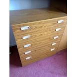 Retro Schreiber 5 draw chest