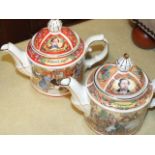 5 Sadler Collectors Teapots London Heritage , 4 Dickens & one national trust