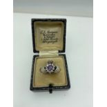 A claddagh ring