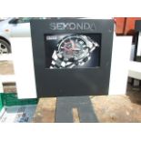 LARGE METAL SECONDA ENDURANCE CHRONO ADVERTISING DISPLAY STAND