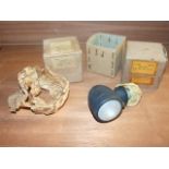 Pair Butlers LTD Side Lamps new in boxes LV6/MT3 WD/S2 M/K:P/ NO: 1150 / CA