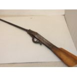 LATE 1800'S EARLY 1900'S 1.77 AIR RIFLE WITH OCTAGONAL BARREL