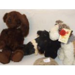 COLLECTION OF SOFT TOYS TO INCLUDE PEDIGREE