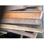 Qty of assorted timber and lots of moulding etc around 50 pieces some used but mainly new average
