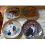 22 Cat Picture Plates