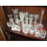 Brierley Glass Creme Jug & various other glass vases , dishes etc etc ( house clearance )