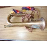 Copper & Brass Bugle Argyle & Sutherland