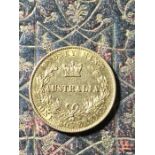 Gold Sovereign Sydney Mint 1870
