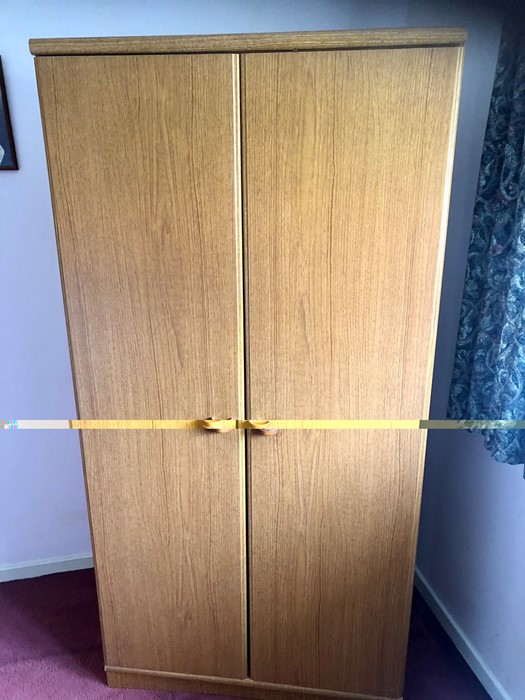 Modern 2 door wardrobe