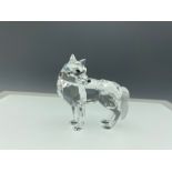 Swarovski Crystal Wolf, part of the 'Fairy Tales' collection (207549), Boxed