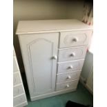 Wardrobe /Drawer Unit ( tallboy ). 33 inches wide 46 tall