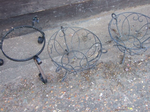 Wrought Iron Plant / Pot Stands