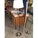 Modern Metal Standard Lamp 56 inches tall including shade