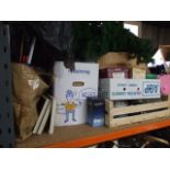 Very Large mixed lot from house clearance 3 shelves of ( you will need a van or estate car )