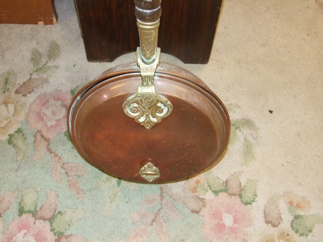 Copper Bed Warmer - Image 2 of 2