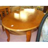 Oval Coffee Table & Matching Nest of Tables ( a/f )