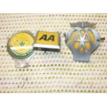 2 AA Badges & Kings Lynn Speedway Badge