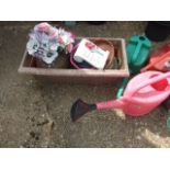 Qty Plastic Garden Pots etc etc