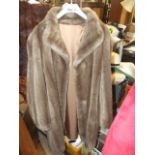 ASTRAKA FAUX FUR COAT